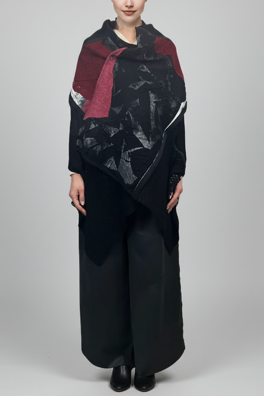 ANGEL STOLE［WOOL］ZERO WASTE - ONE OF A KIND