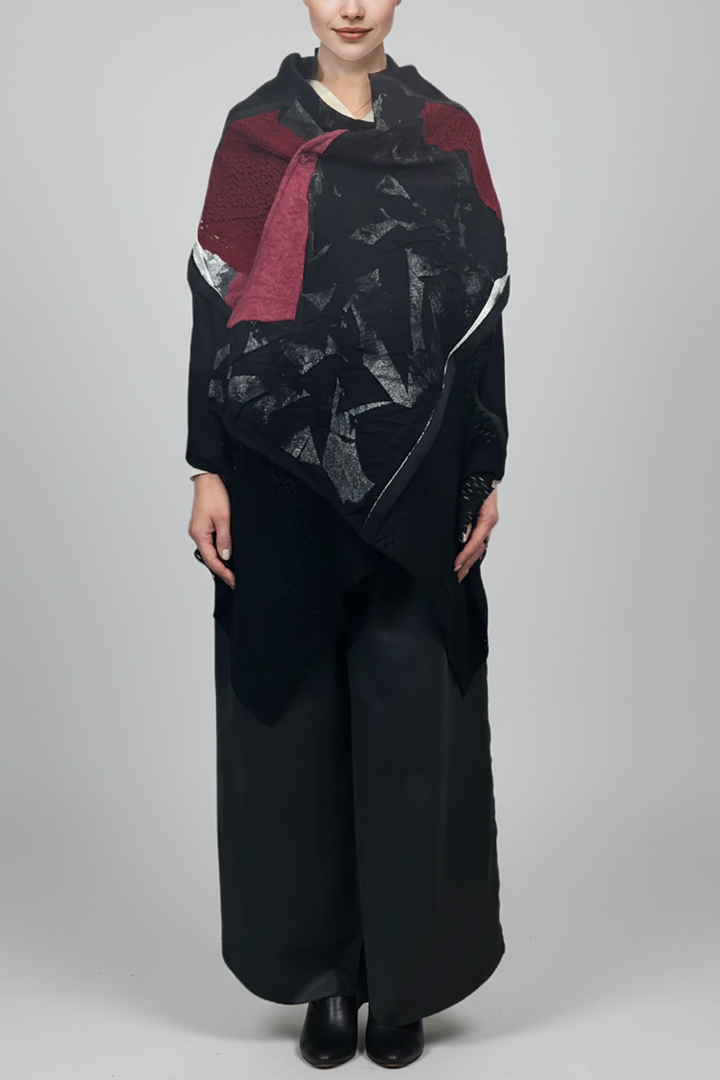 ANGEL STOLE［WOOL］ZERO WASTE - ONE OF A KIND