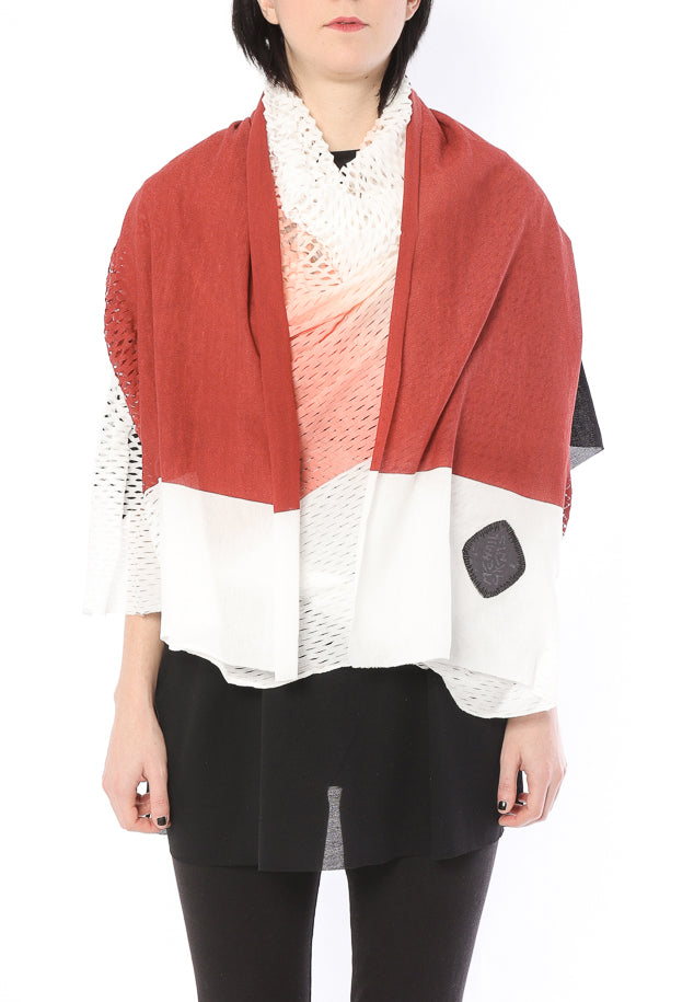 PLAIN CORNICE STOLE ［COTTON］GRADATION