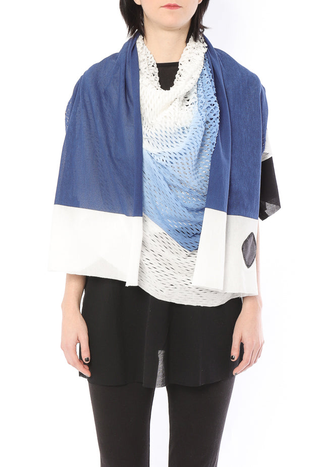 PLAIN CORNICE STOLE ［COTTON］GRADATION