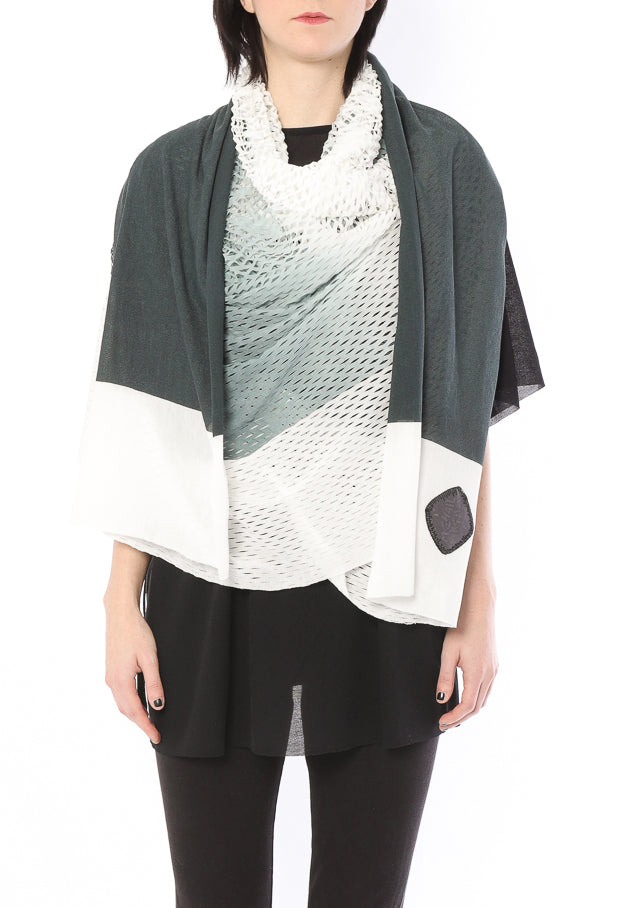 PLAIN CORNICE STOLE ［COTTON］GRADATION