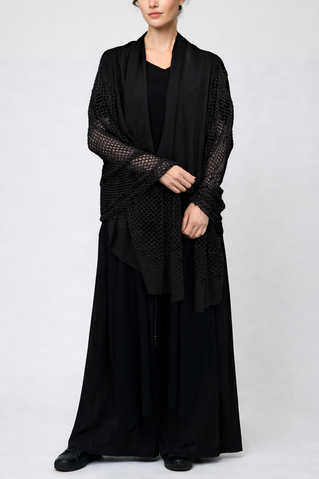 PLAIN CORNICE STOLE［COTTON］SOLID COLOR