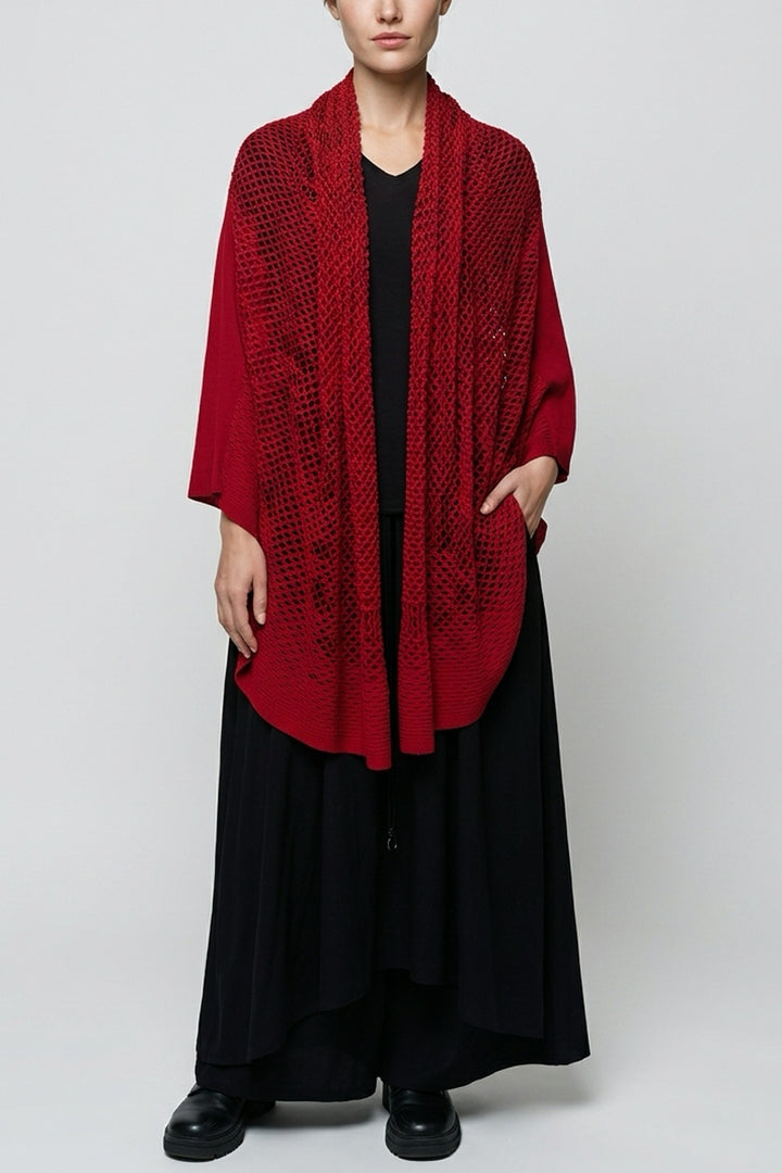 PLAIN CORNICE STOLE［COTTON］SOLID COLOR