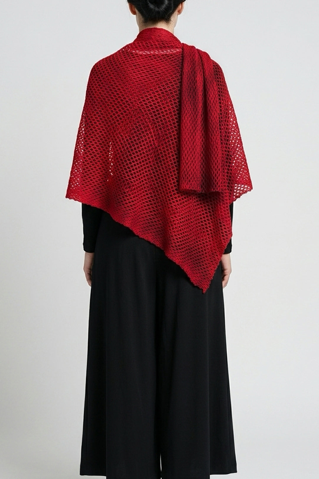 PLAIN CORNICE STOLE［COTTON］SOLID COLOR