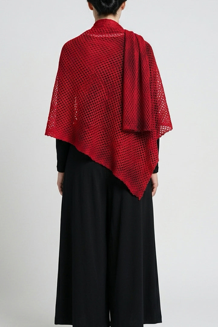 PLAIN CORNICE STOLE［COTTON］SOLID COLOR