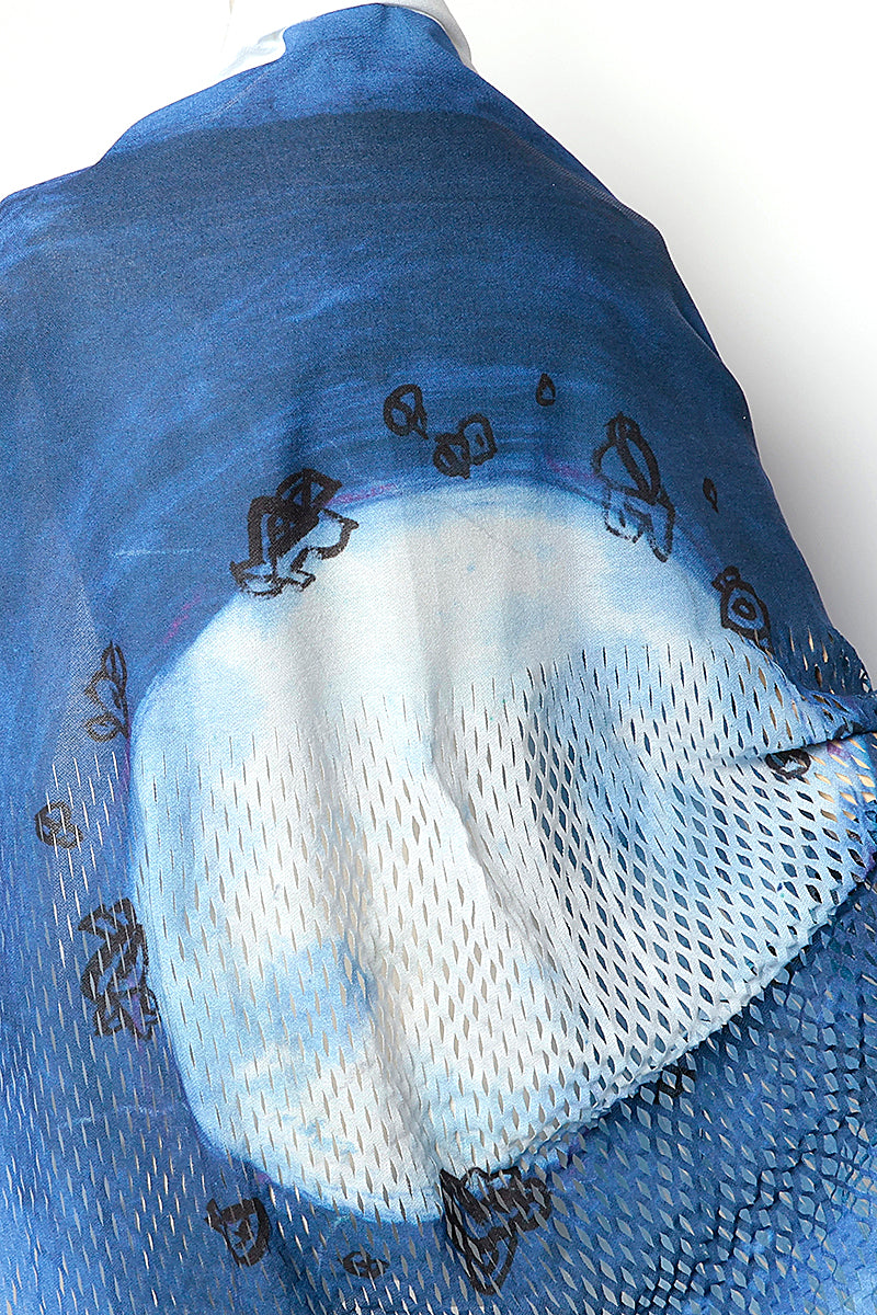 PLAIN CORNICE STOLE［COTTON］YOSHIO NAKAJIMA