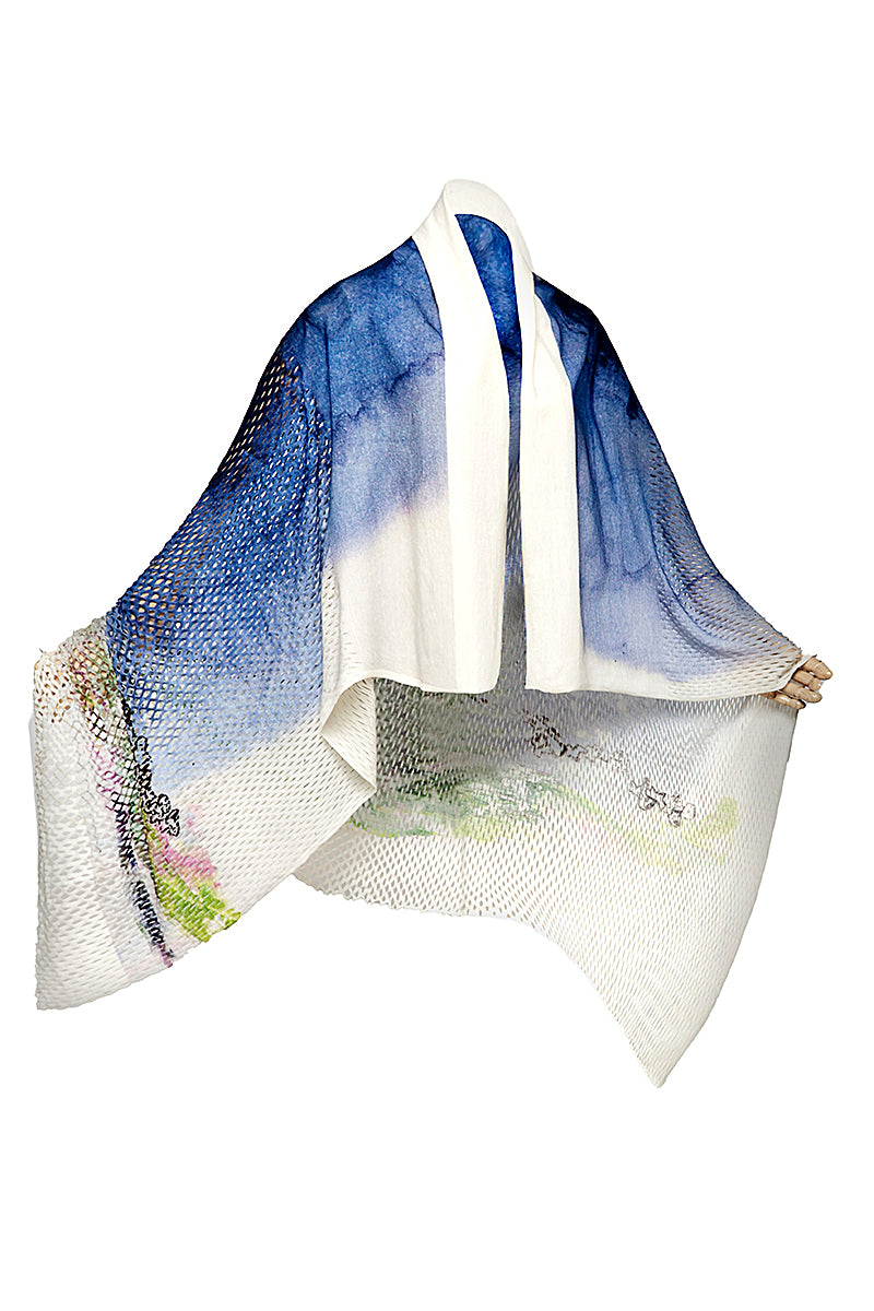 PLAIN CORNICE STOLE［WOOL］YOSHIO NAKAJIMA