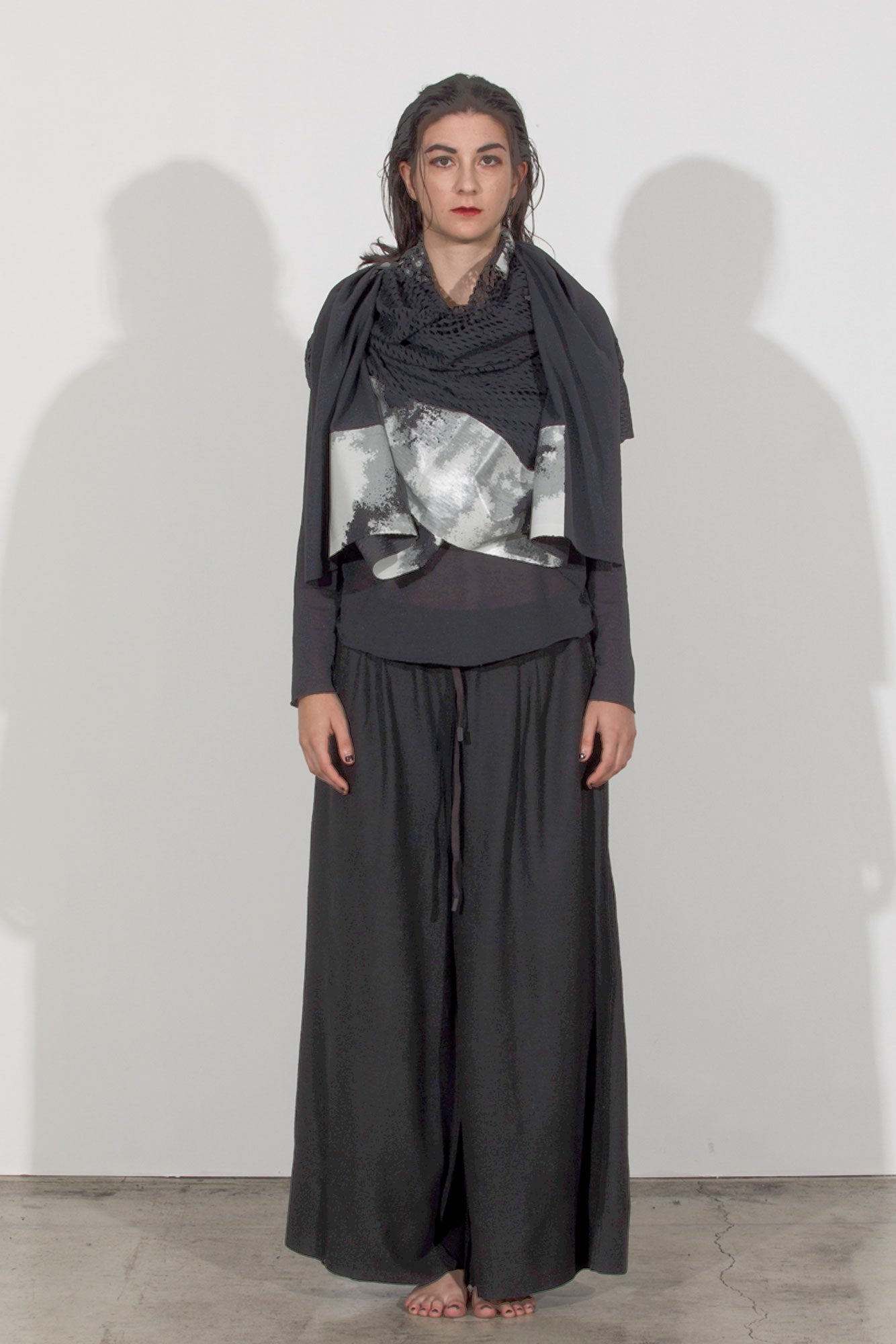 PLAIN CORNICE STOLE［COTTON］KABUKU