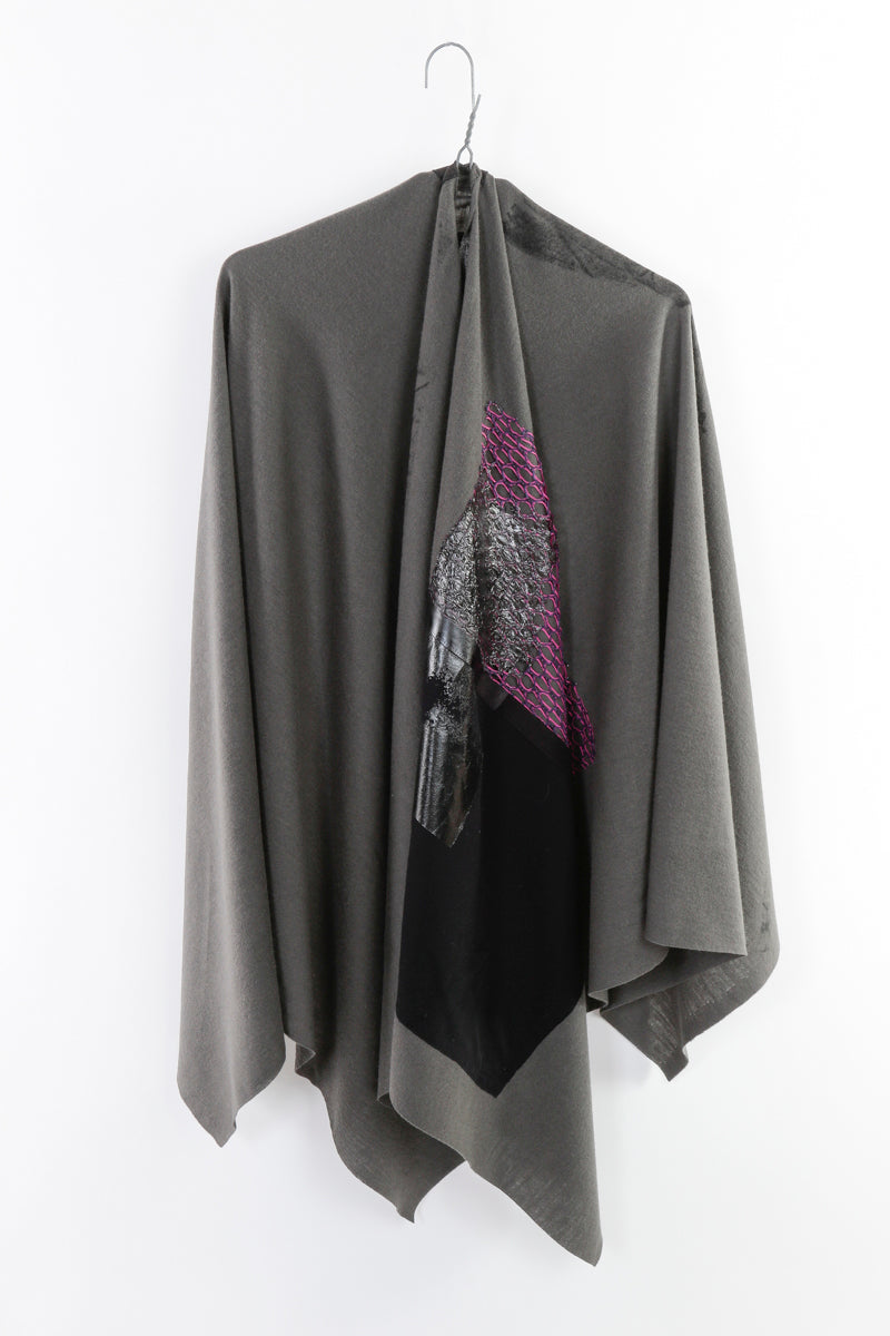 CANVAS SHAWL［WOOL］