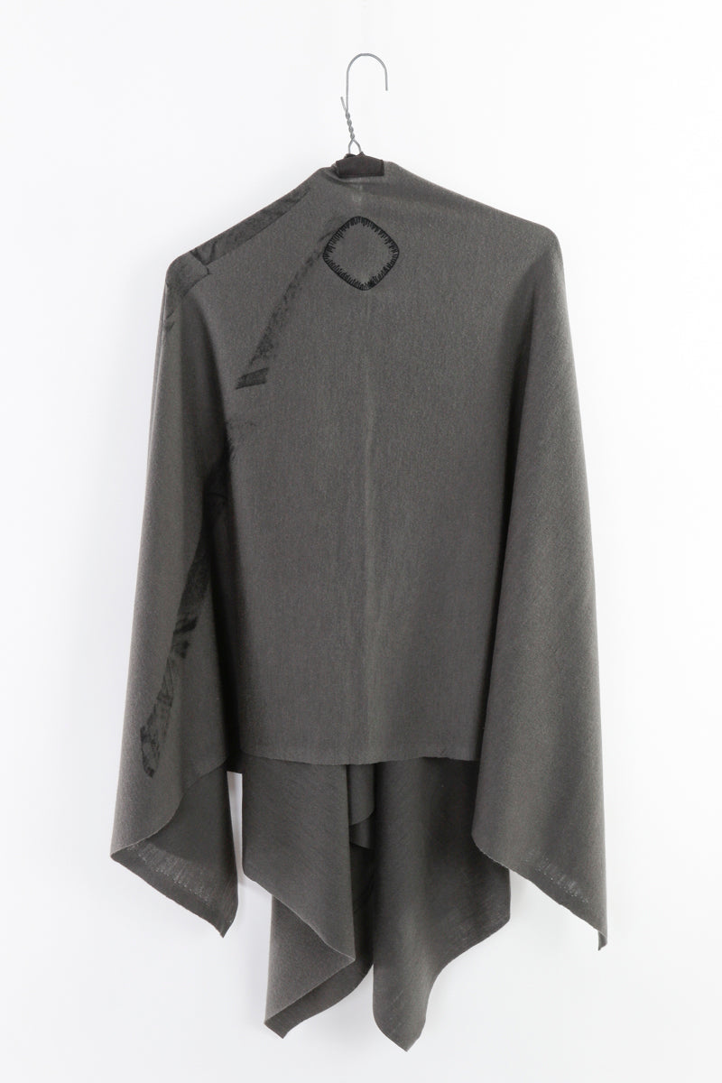 CANVAS SHAWL［WOOL］