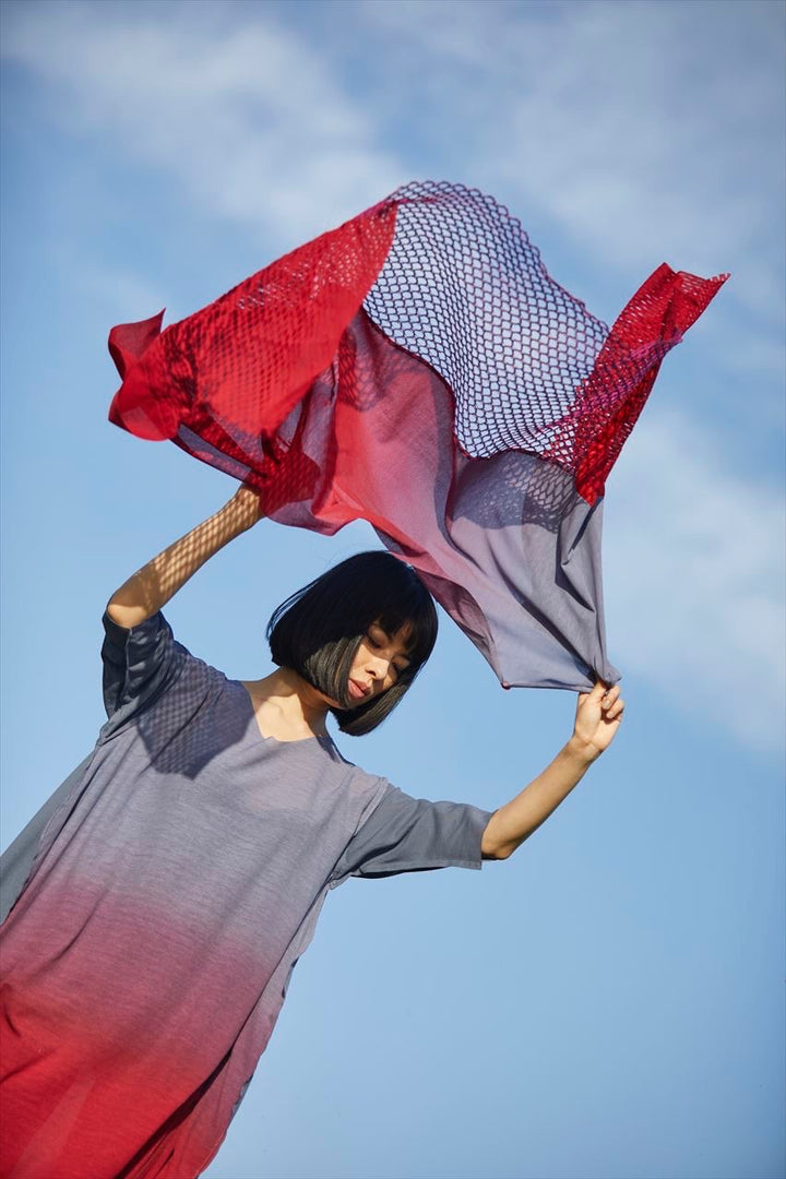 ANGEL STOLE［COTTON］DOUBLE GRADATION