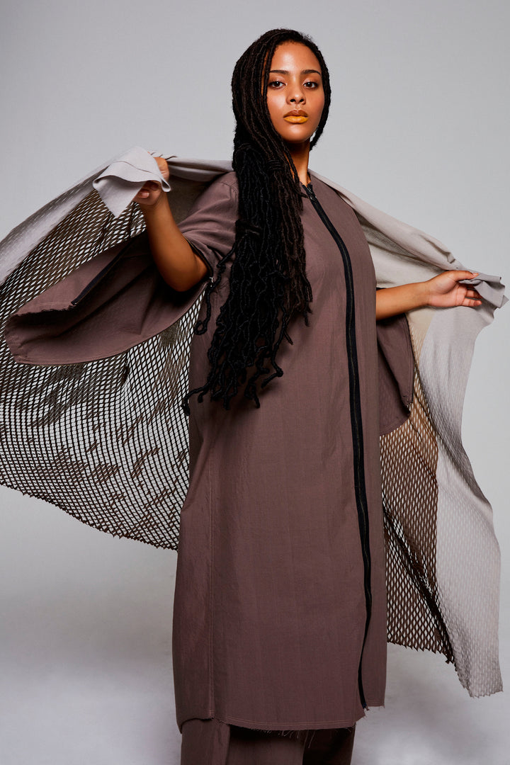 SHIRT COAT［COTTON SILK］