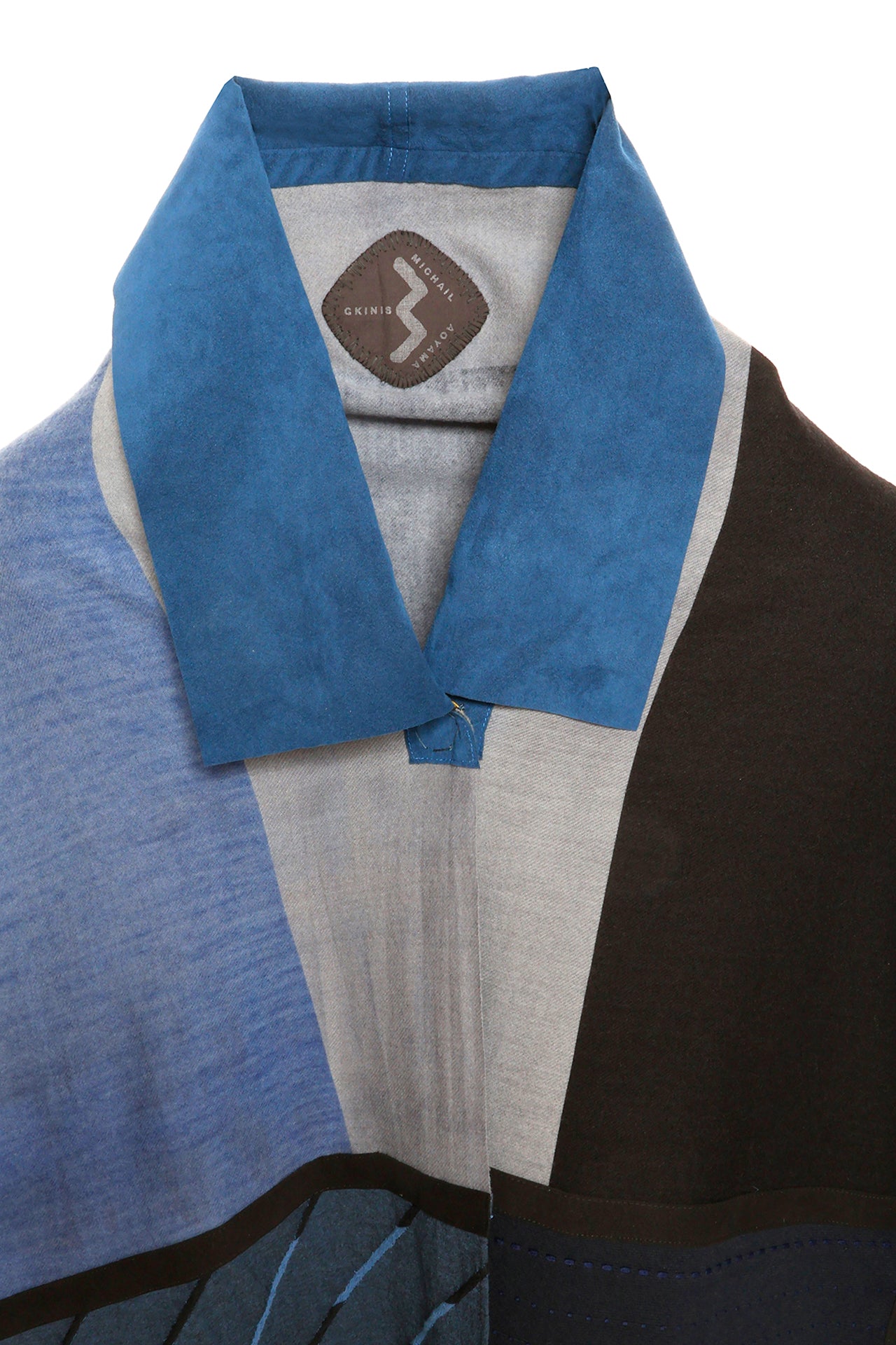 HYBRID PONCHO［WOOL × Ultrasuede® LX］