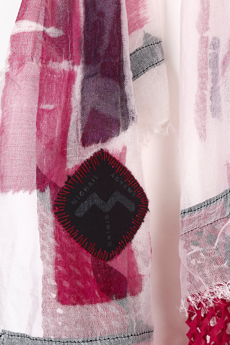 W CORNICE SCARF［COTTON］
