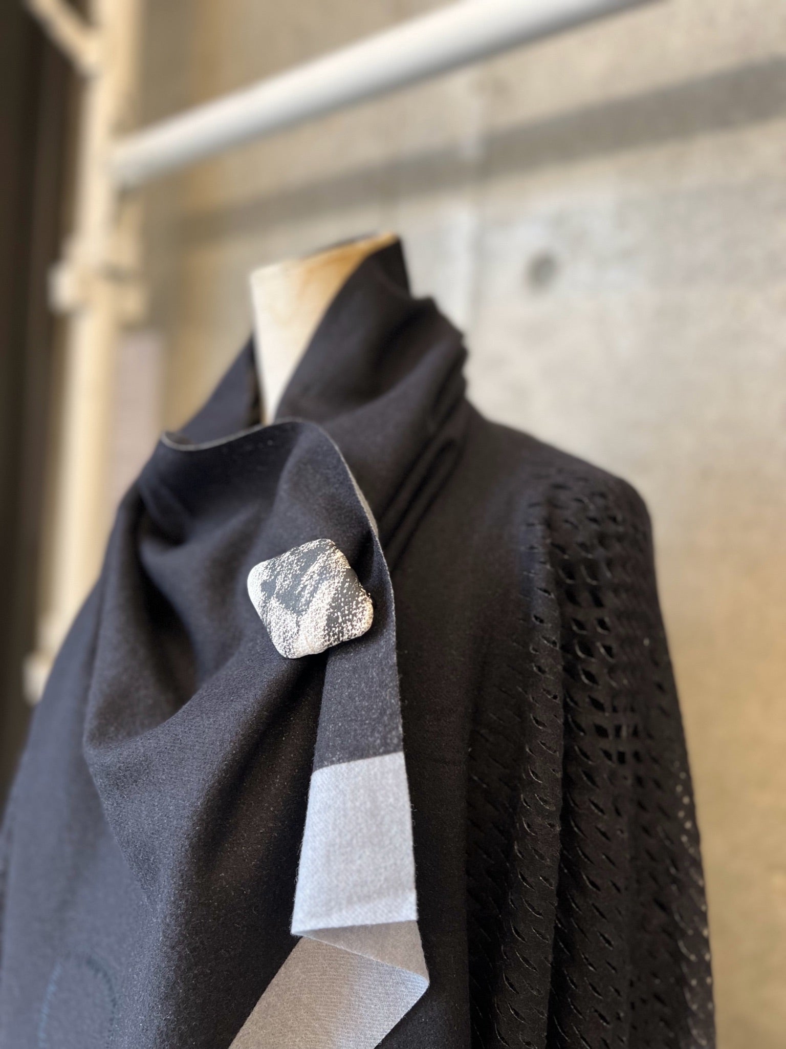 ONE OF A KIND BROACH - WEARABLE ART