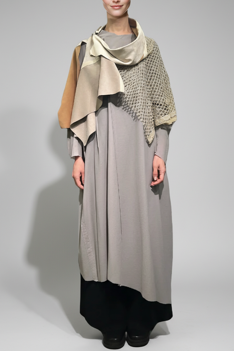 HYBRID PONCHO-MINI［COTTON］