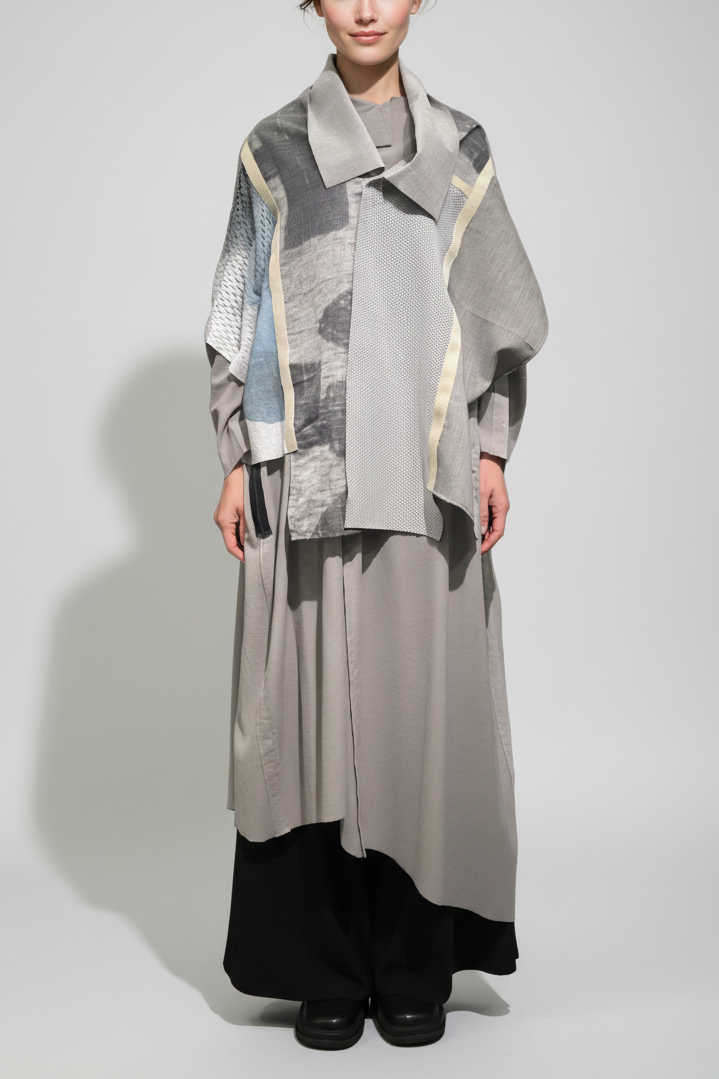 HYBRID PONCHO-MINI［COTTON］