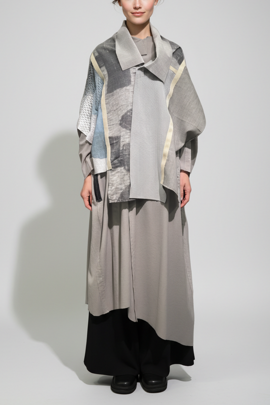 HYBRID PONCHO-MINI［COTTON］