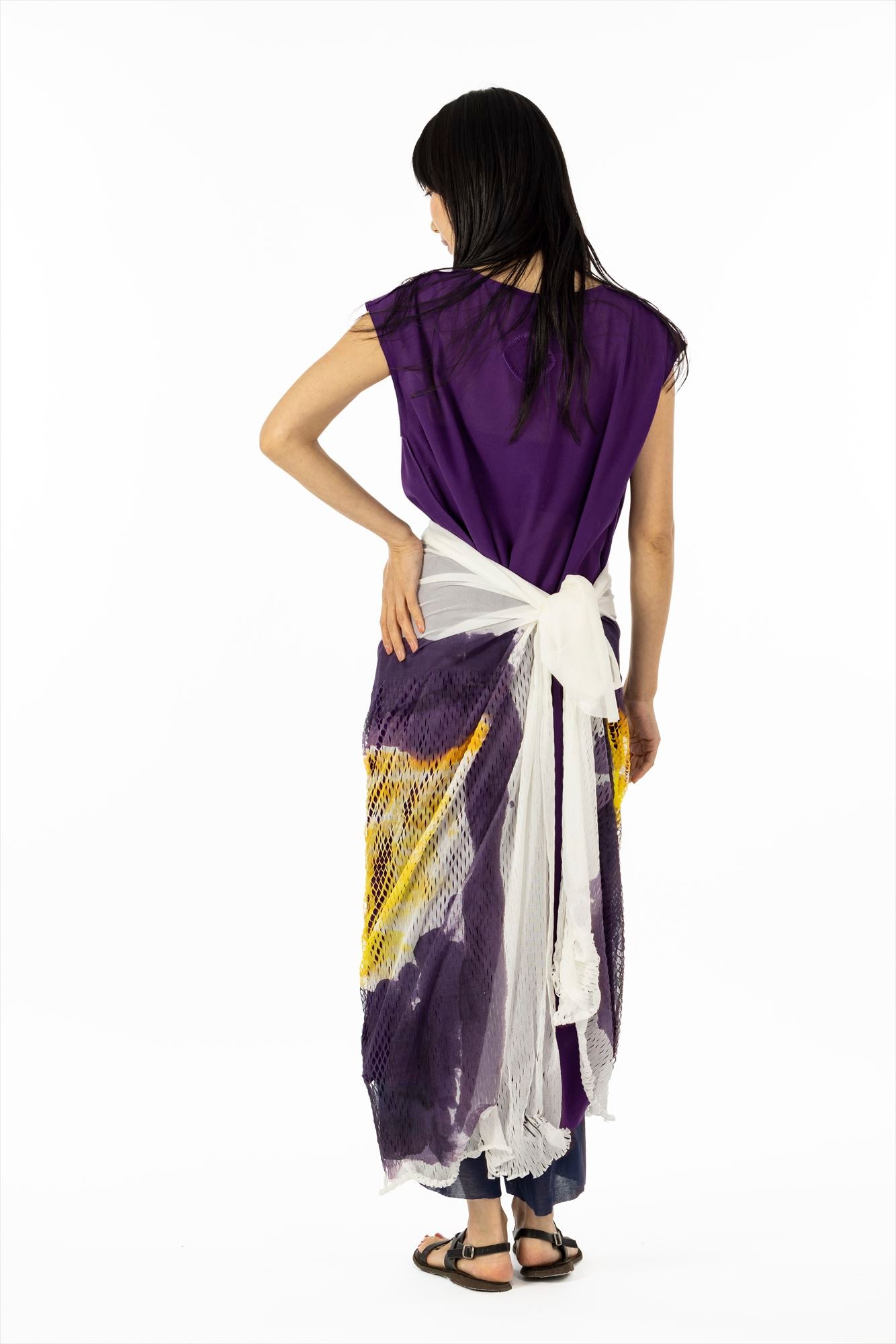 PLAIN CORNICE STOLE［SILK］ORIGINAL PAINT