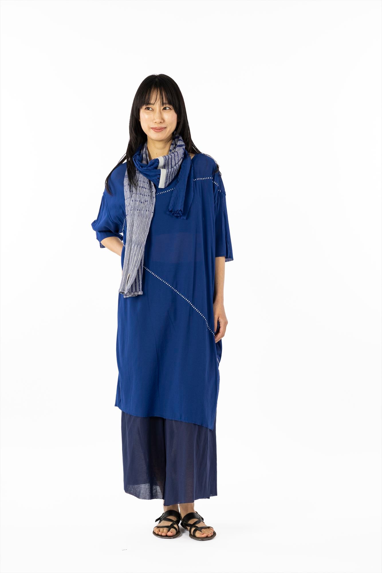 FAIRLY SCARF［COTTON］NN-PATAN