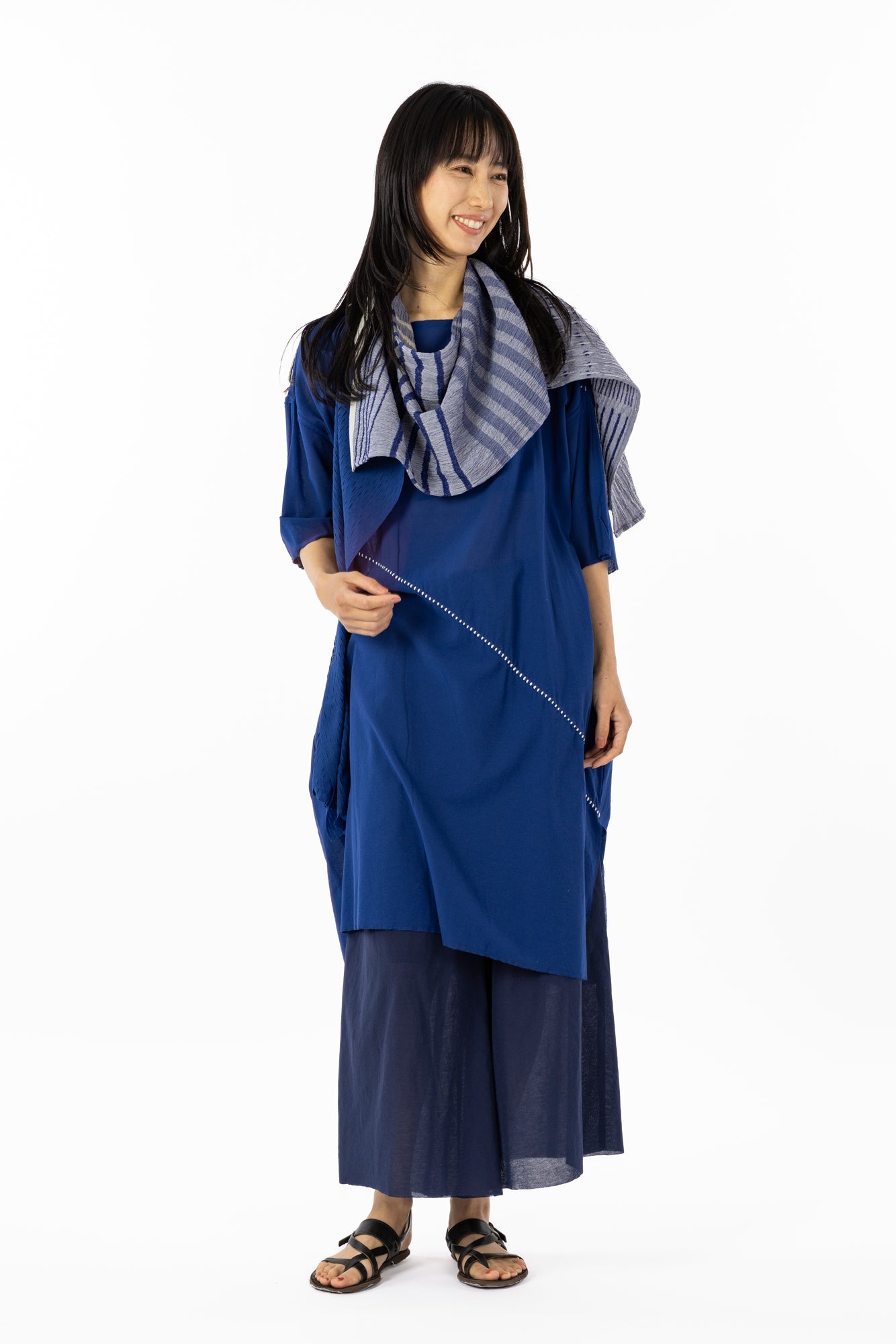 FAIRLY SCARF［COTTON］NN-PATAN