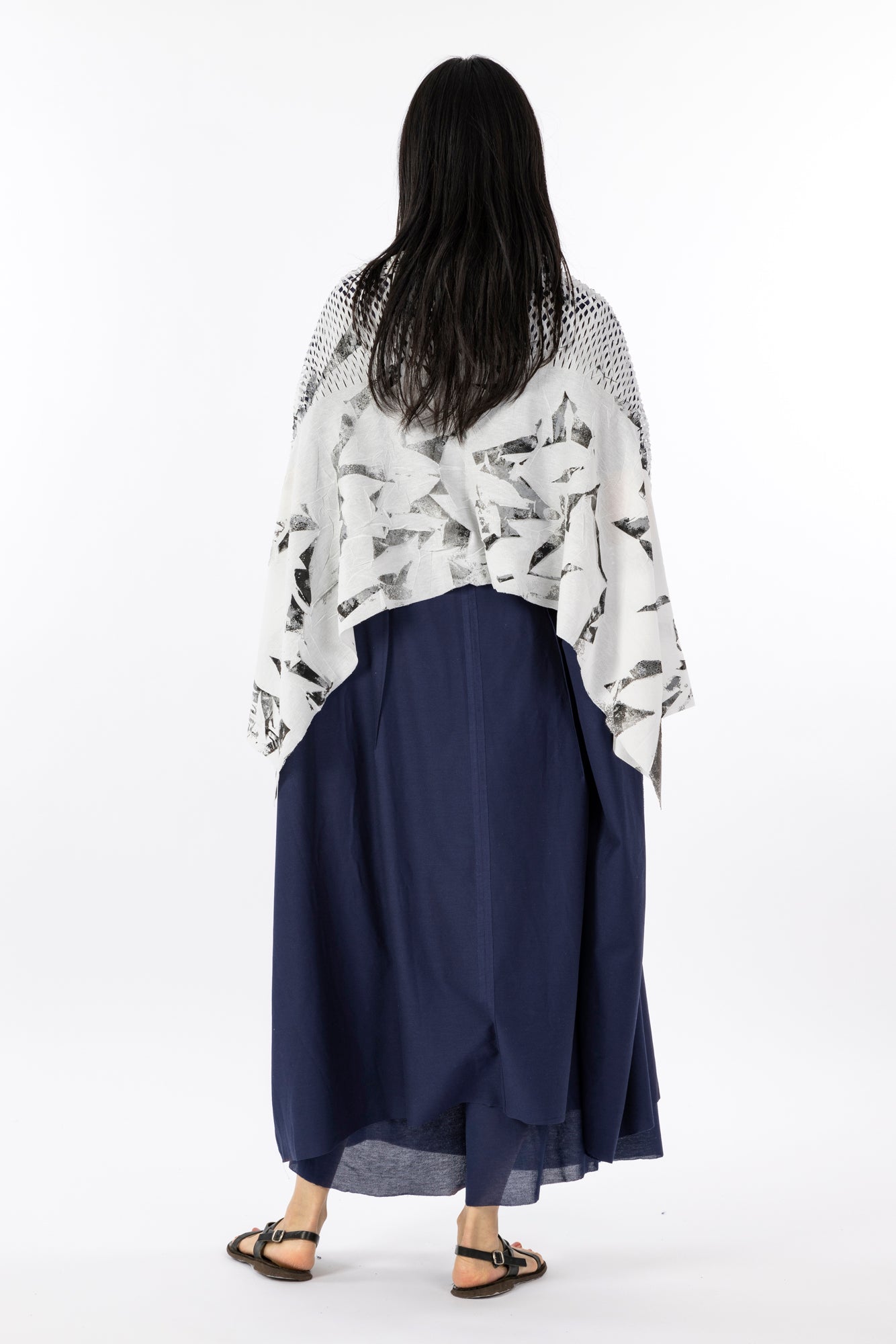PLAIN CORNICE STOLE ［COTTON］ MIYABI