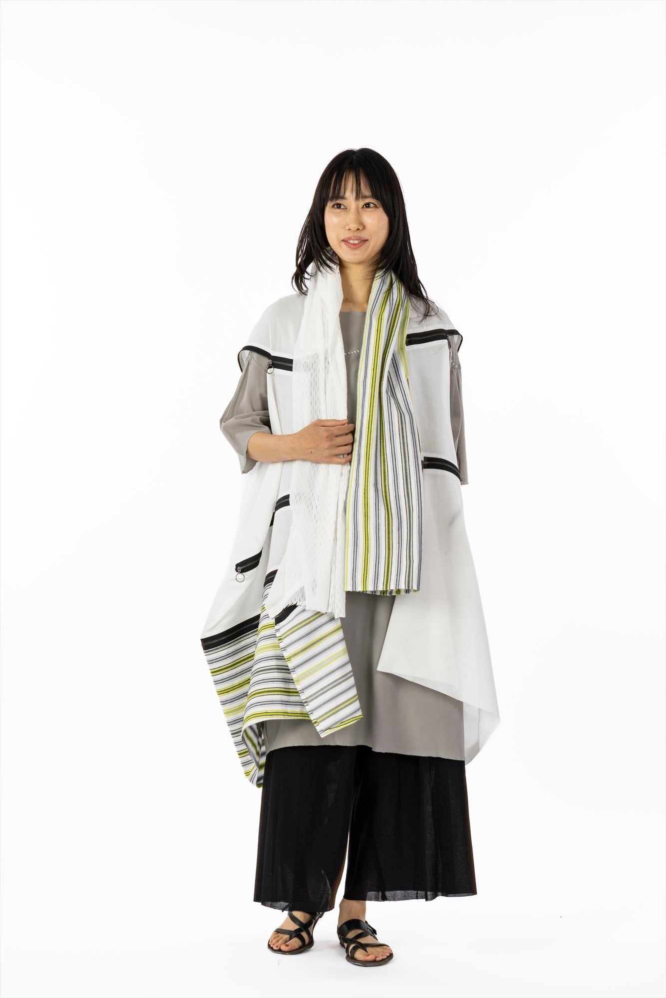 FAIRLY SCARF［COTTON］NN-DOMINO