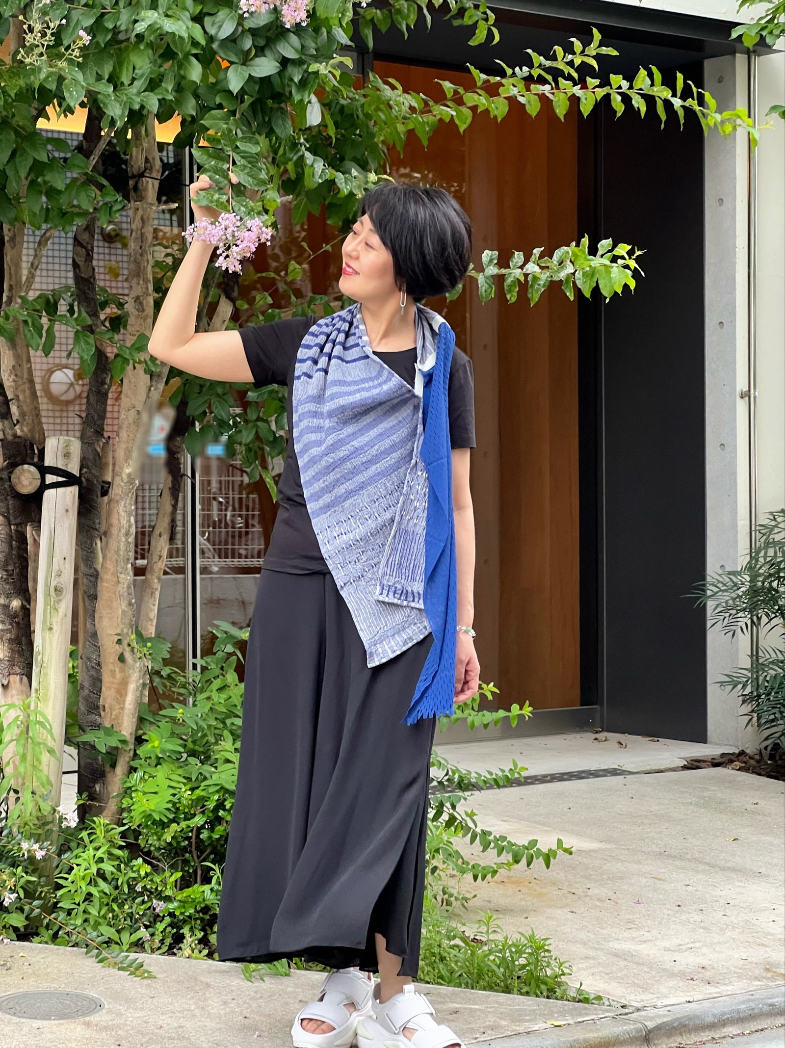 FAIRLY SCARF［COTTON］NN-PATAN