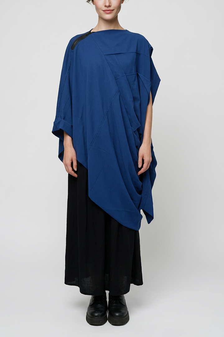 2WAY CROPPED SHOULDER ONE PIECE［COTTON］SOLID COLOUR