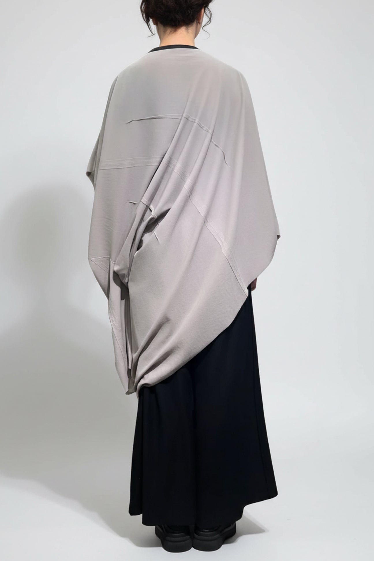 2WAY CROPPED SHOULDER ONE PIECE［COTTON］SOLID COLOUR