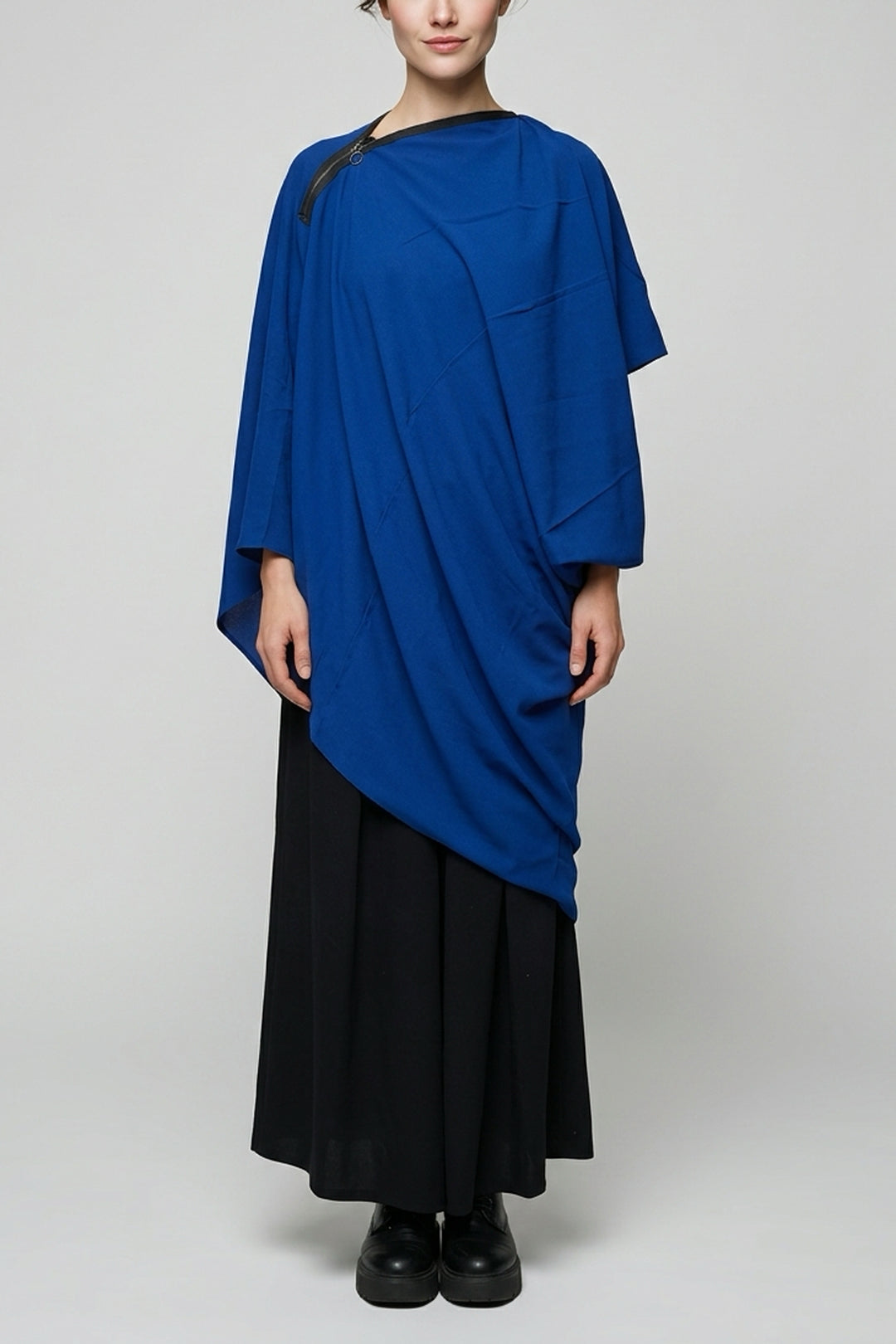 2WAY CROPPED SHOULDER ONE PIECE - NO SLEEVE［COTTON］