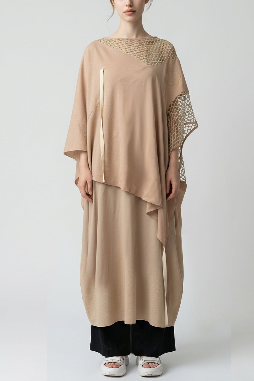 BALLOON ONE PIECE［COTTON］NO SLEEVE -単色