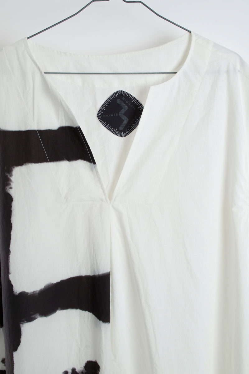 A LINE ONE PIECE［COTTON］SUMI PRINT