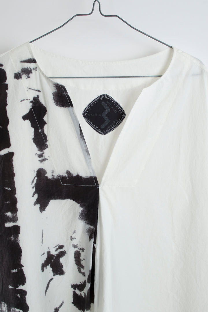 A LINE ONE PIECE［COTTON］SUMI PRINT