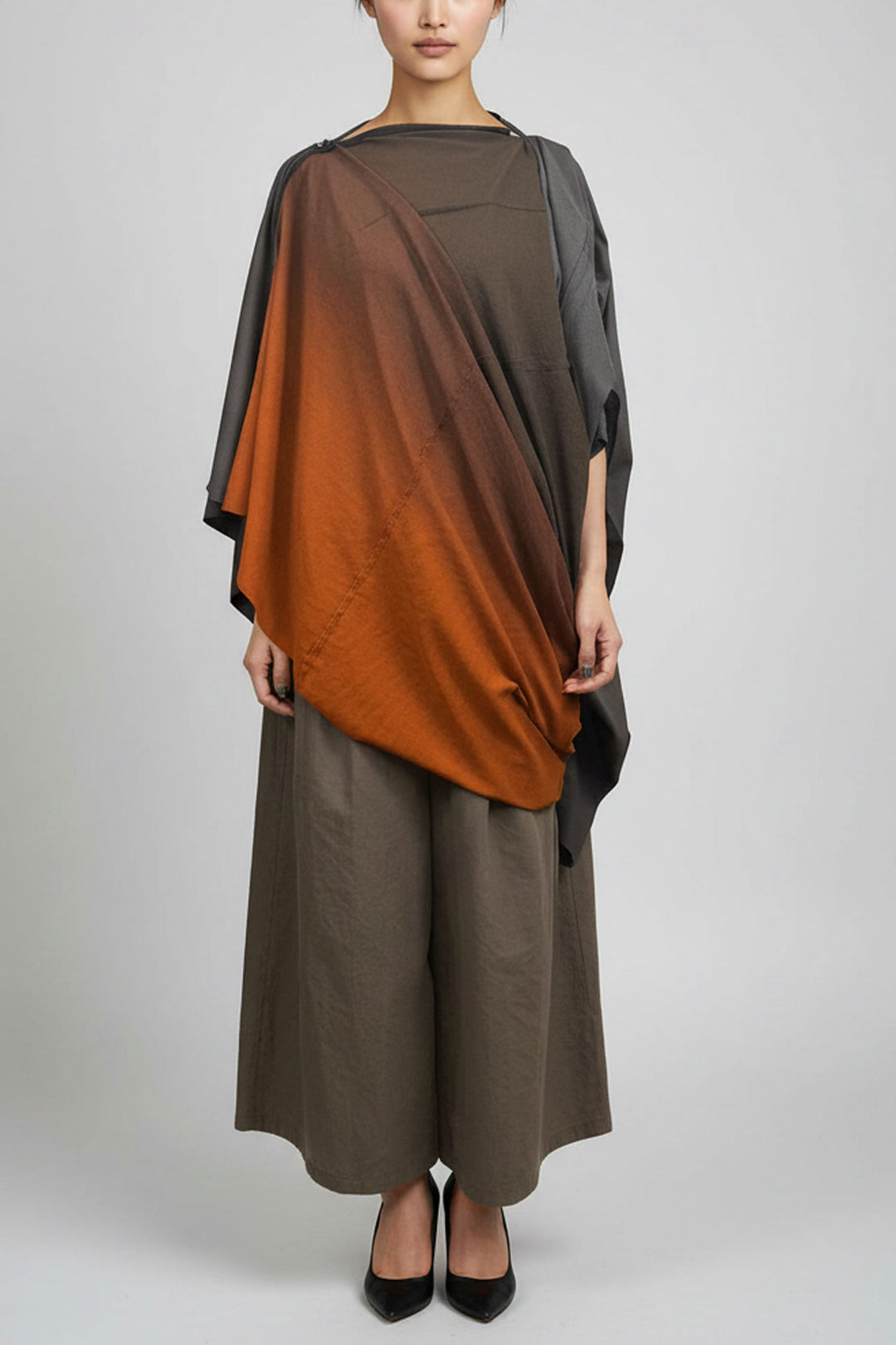 DOUBLE GRADATION ONE PIECE［WOOL］