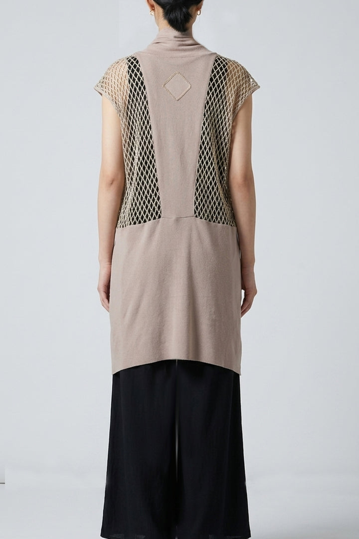 HOODED GILLET［COTTON］LACE