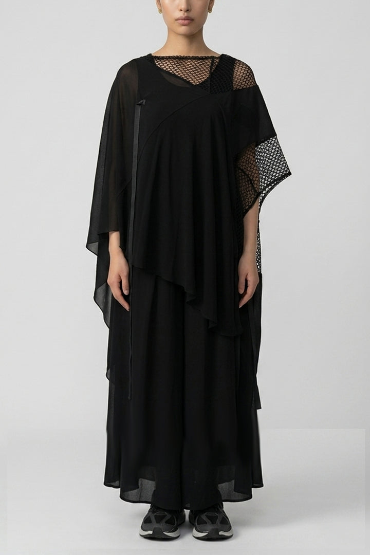 HOODED GILLET［COTTON］LACE