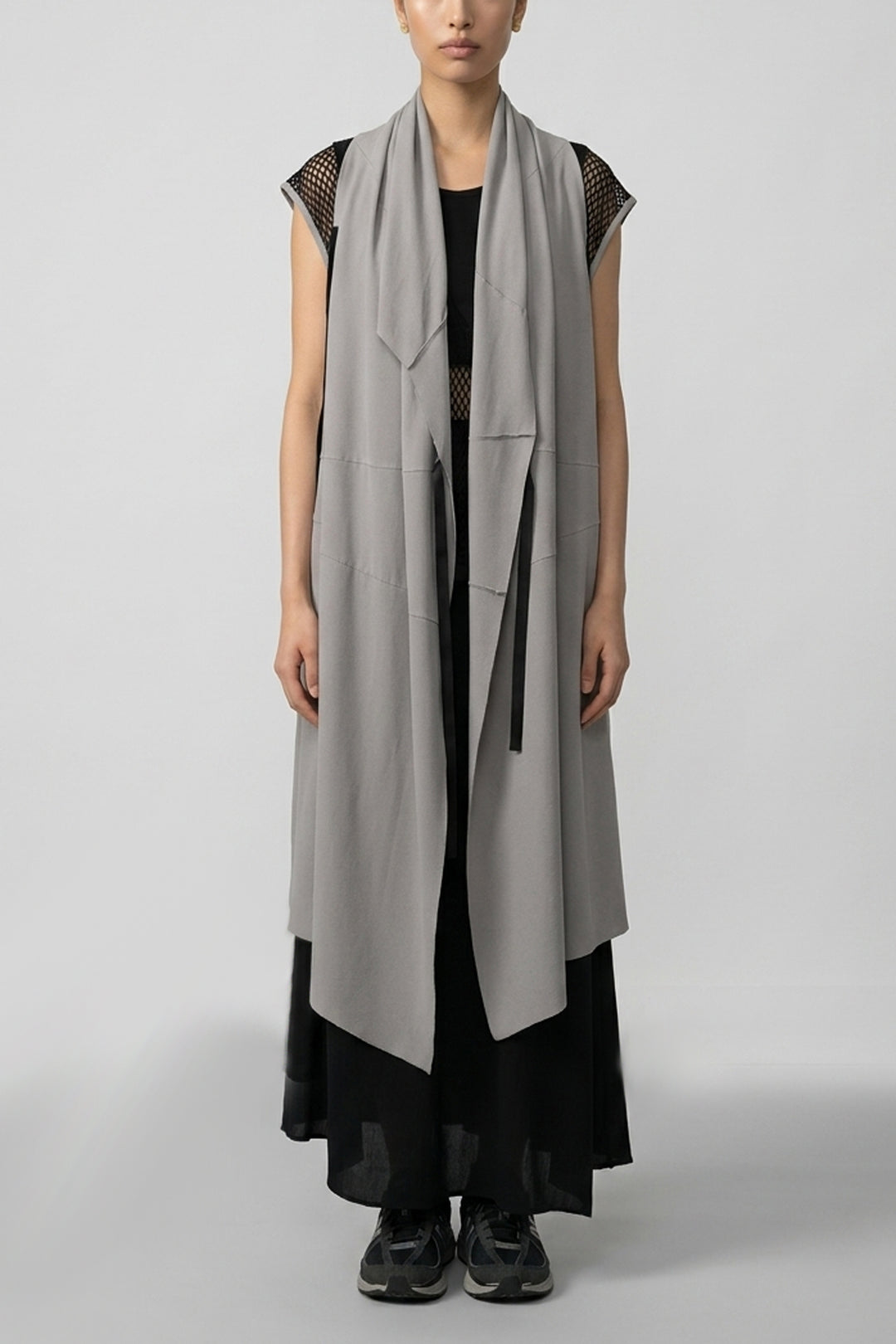 HOODED GILLET［COTTON］LACE