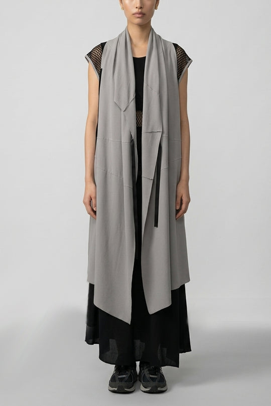 HOODED GILLET［COTTON］LACE