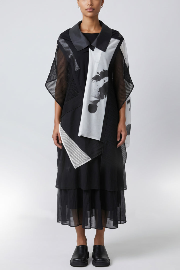 HYBRID PONCHO-MINI［COTTON］