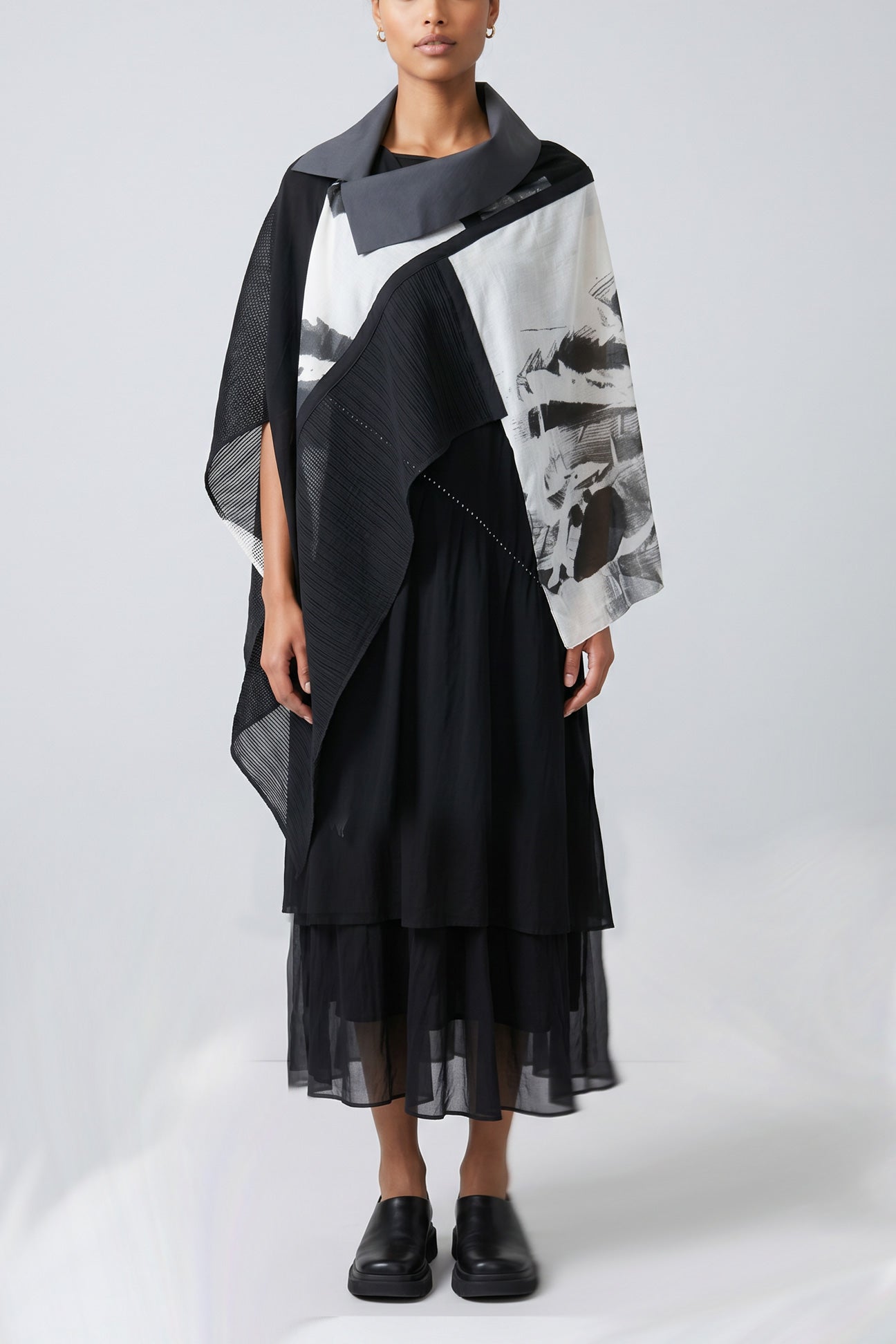 HYBRID PONCHO-MINI［COTTON］