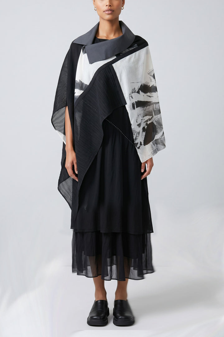 HYBRID PONCHO-MINI［COTTON］
