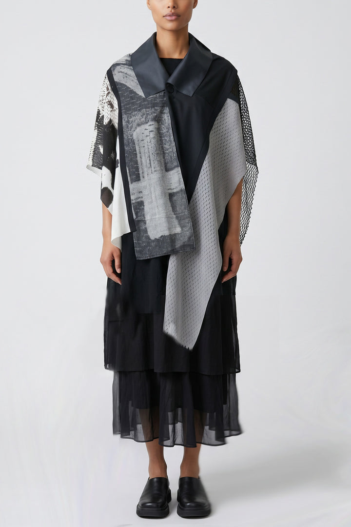 HYBRID PONCHO-MINI［COTTON］