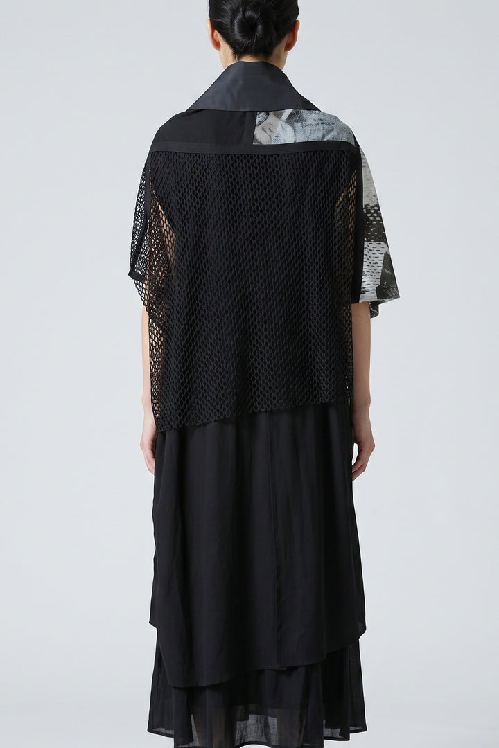 HYBRID PONCHO-MINI［COTTON］