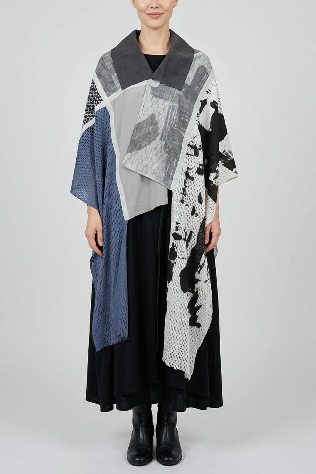 HYBRID PONCHO-MINI［COTTON］