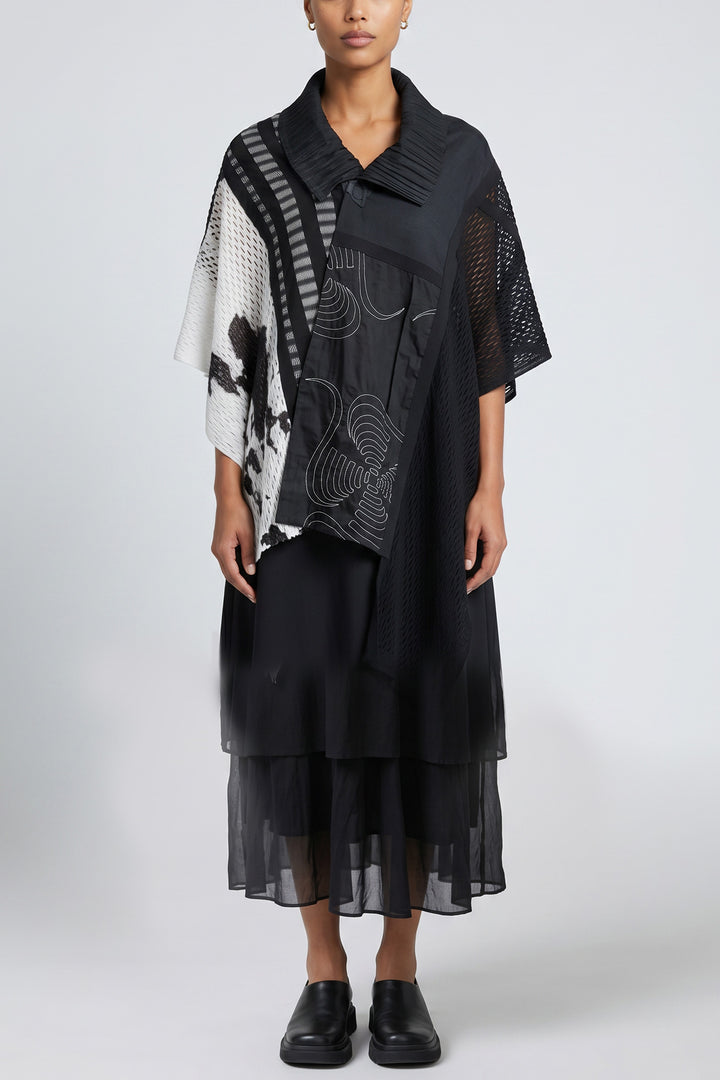 HYBRID PONCHO-MINI［COTTON］