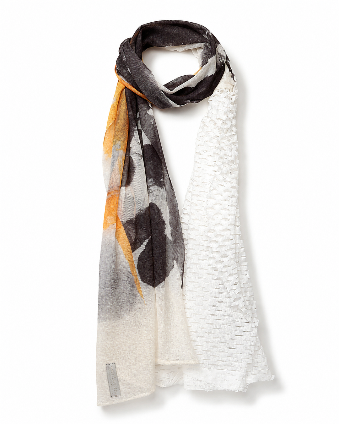 MONO CORNICE SCARF［SILK］ MIX COLOR