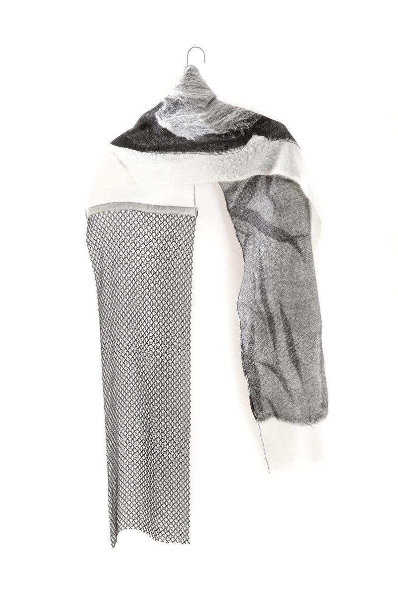 NEEDLE PUNCH SCARF［WOOL］27cm