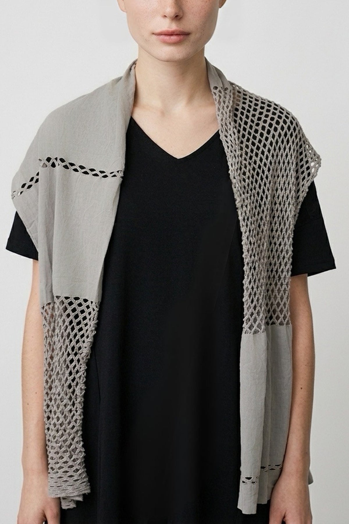 WABI CORNICE SCARF［COTTON］