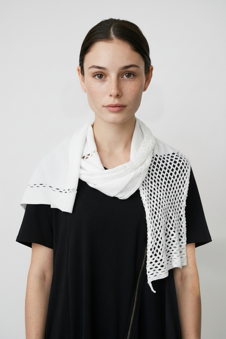 WABI CORNICE SCARF［COTTON］